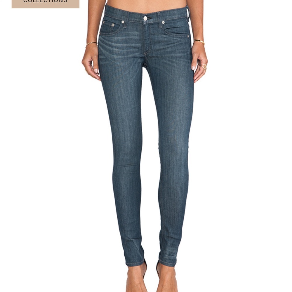 Rag & Bone Skinny Pinner Jeans